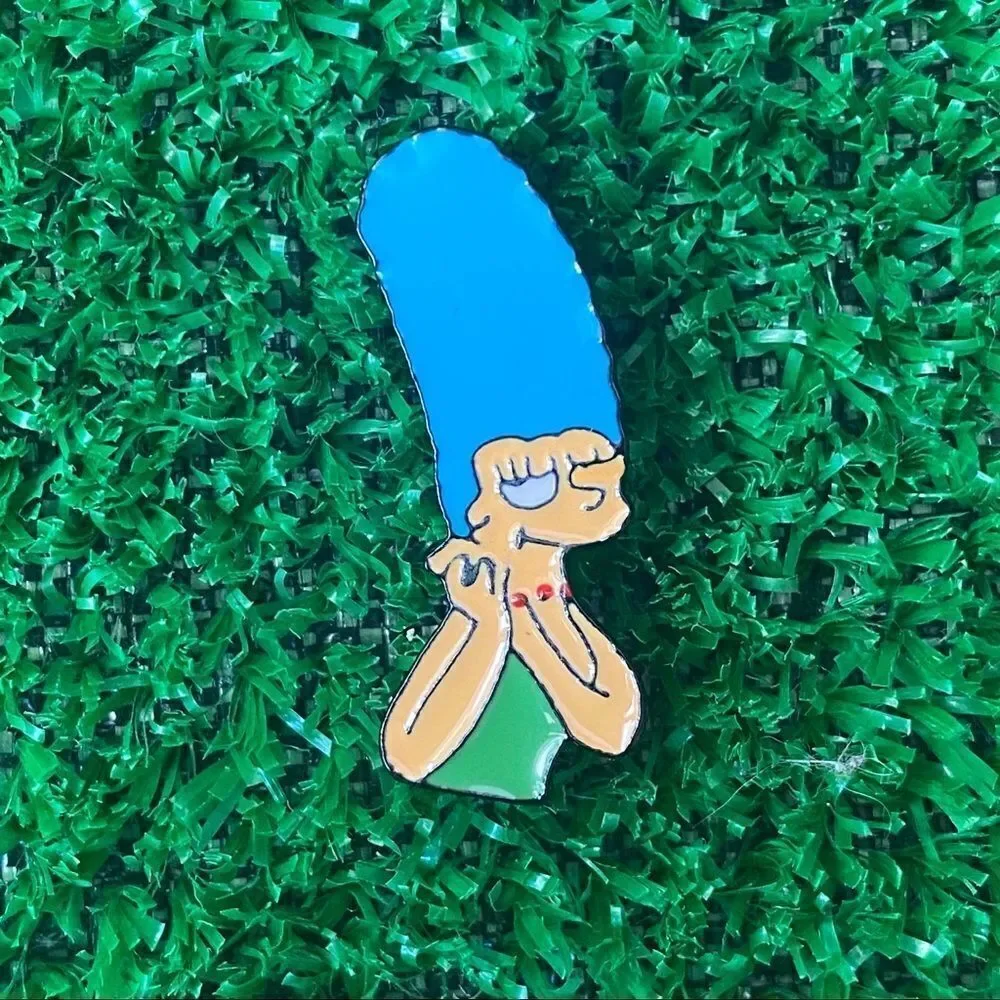 Marge Simpson Enamel Pin/ Brooch